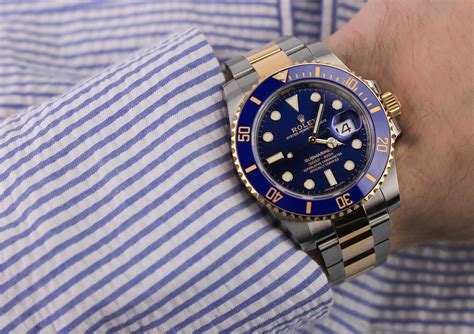 rolex submariner on the wrist|rolex submariner side view.